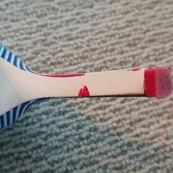 Gianni Bini Heel Shoes Stars Strips Stilettos Platform Pumps WOMEN'S WOMAN'S 8.5 - Picture 9 of 13